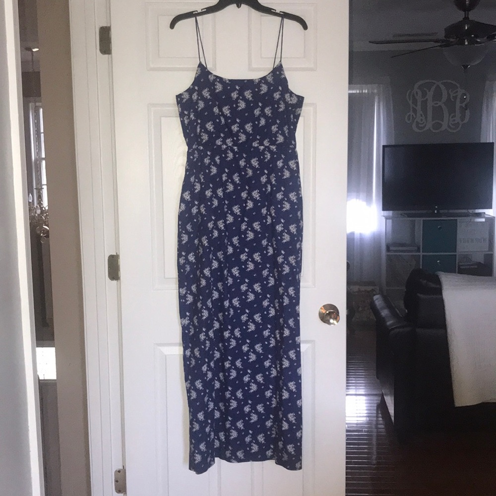 J. Crew floral maxi dress